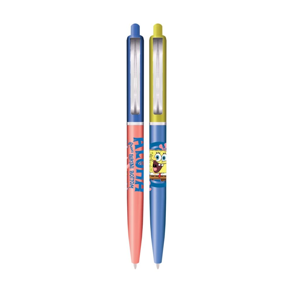 Spongebob Aloha Premium Ballpoint Pen Set Satin Finish Click Top (2 Pieces) — image 2