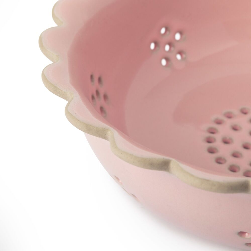 Jamie Oliver 20cm Big Love Beautiful Berry Easy Draining Pink Stoneware Bowl — image 4