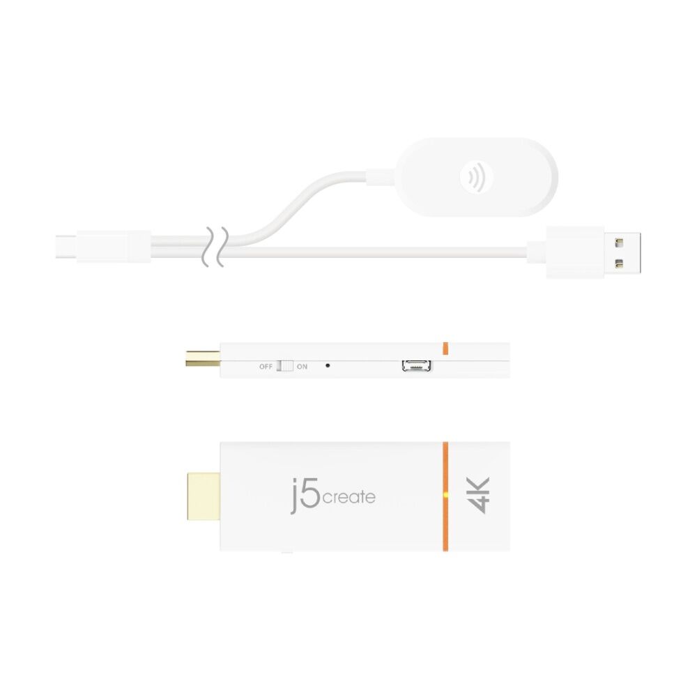 J5create ScreenCast Wireless 4K HDMI Phone/Laptop Casting Display Adapter J5Create — image 2