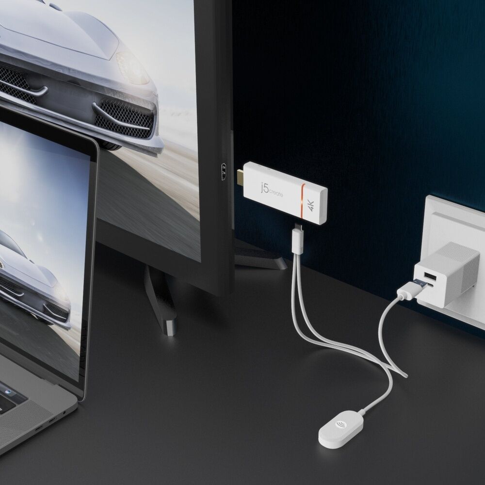 J5create ScreenCast Wireless 4K HDMI Phone/Laptop Casting Display Adapter J5Create — image 3