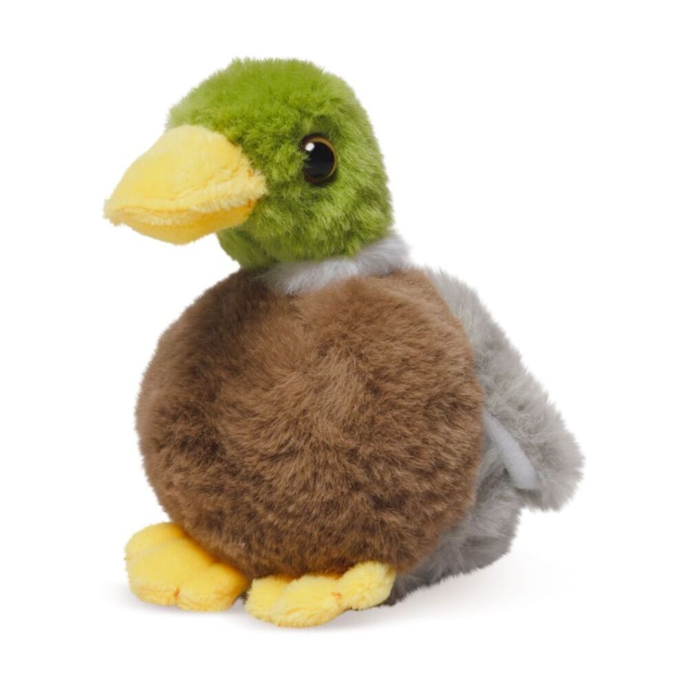 Living Nature Little Mallard Duck Soft Animal Kids Plush Toy Multicolour (2 Pack) — image 2
