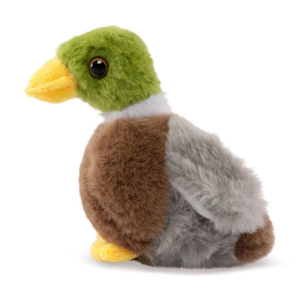 Living Nature Little Mallard Duck Soft Animal Kids Plush Toy Multicolour (2 Pack) — image 3