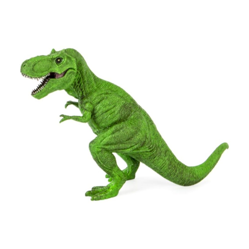 Keycraft T-Rex Extra Large Dinosaur Figurine Toy - Realistic Textured Skin - Orange and Green Variants - Educational and Imaginative Play — image 2