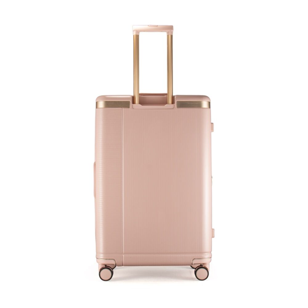 Kate Hill Phoenix Pink Large Luggage - Expandable Zipper TSA Lock - 4 Double Spinner Wheels - Telescopic Handle - 111L 50x77x29cm PC ABS Hard Case — image 3