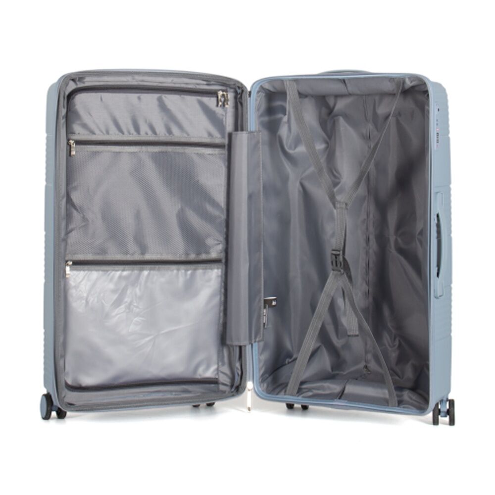 Kate Hill Berkeley Luggage Hard Case TSA Lock Travel Expandable Sky — image 6