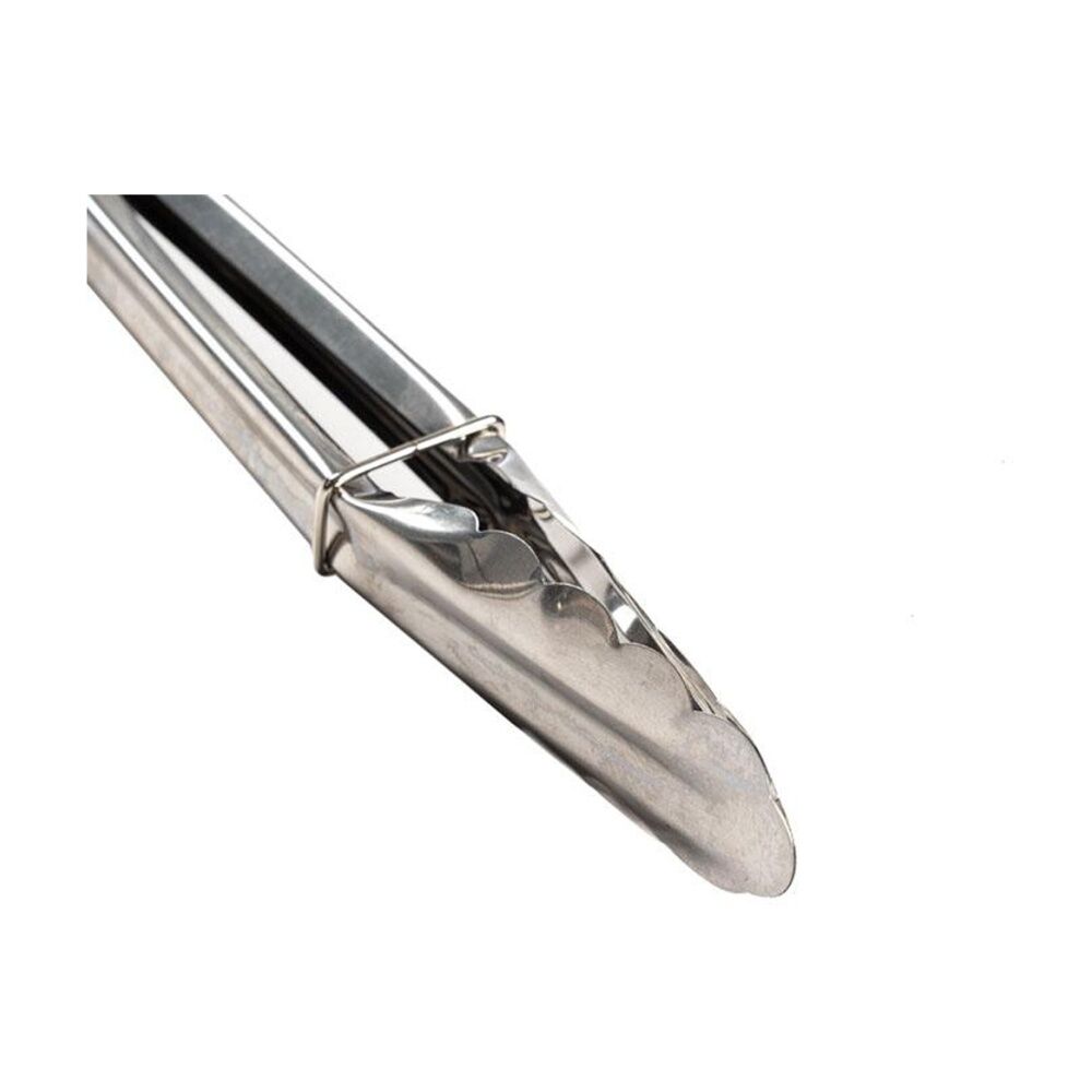 Culinary Kitchen Stainless Steel Tongs Cooking Utensil 23cm Silver (6 Pack) — image 5