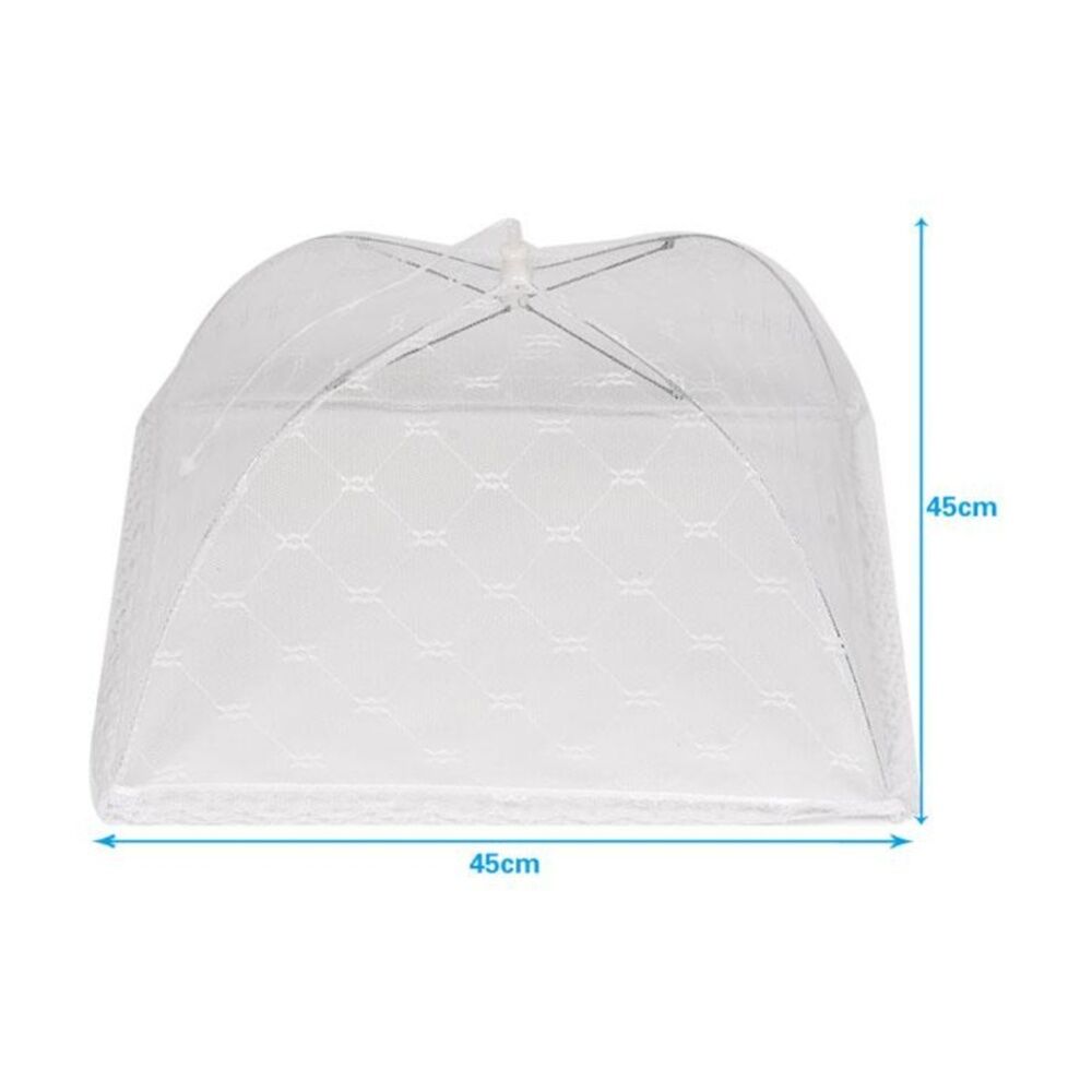Culinary Kitchen 40cm Clear Umbrella Mesh Cover Food Protector Lid — image 4