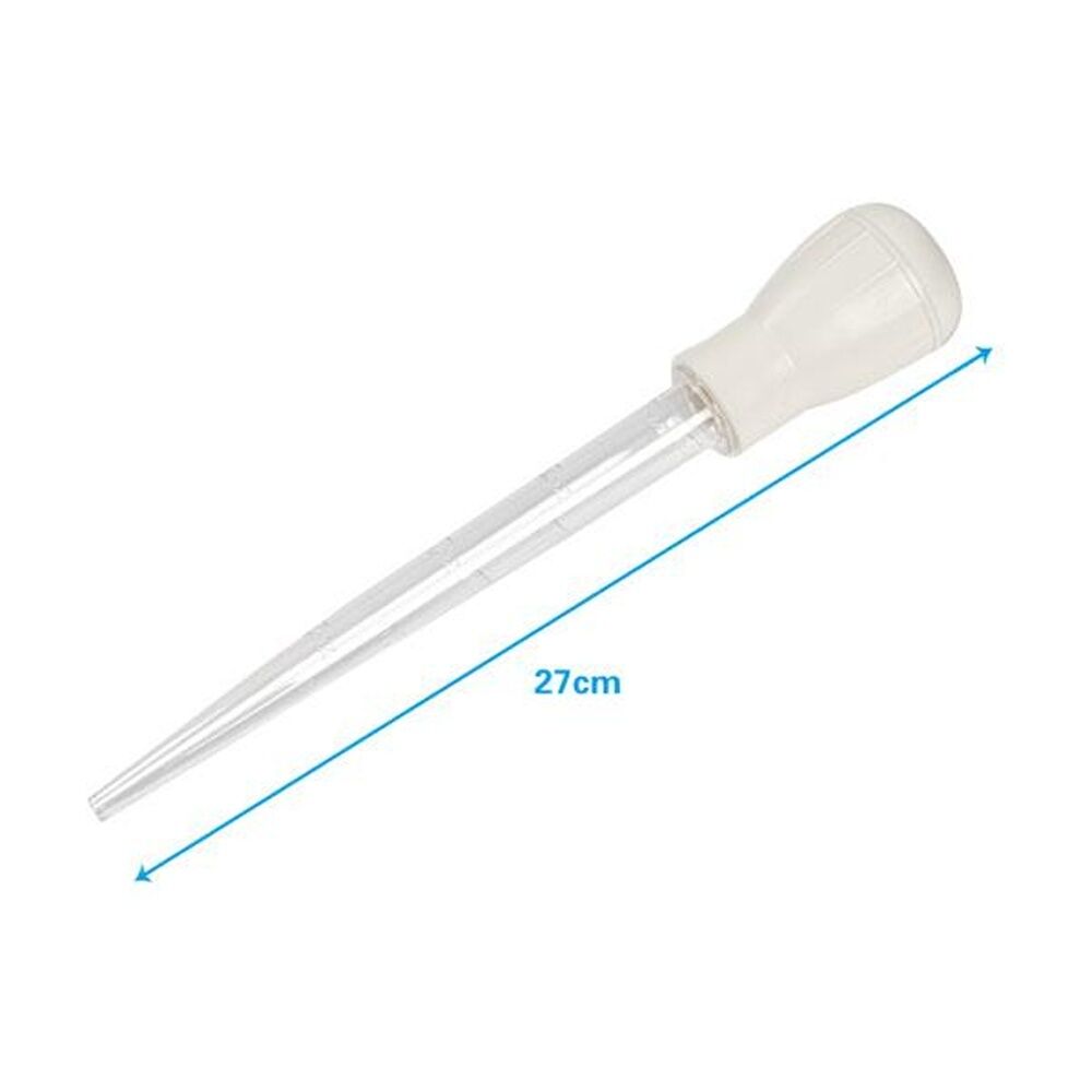 Culinary Kitchen Nylon Jumbo Baster Cooking Utensil 27cm White (3 Pack) — image 4