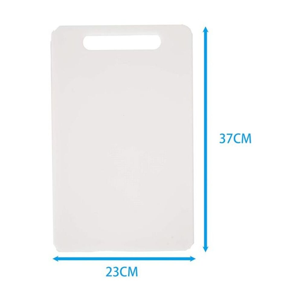 Culinary Kitchen 37x23cm White Plastic Rectangular Chopping Board — image 3