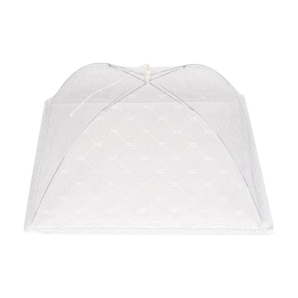 Culinary Kitchen Umbrella Mesh Cover Food Protector Lid 60cm Clear (8 Pack) — image 2