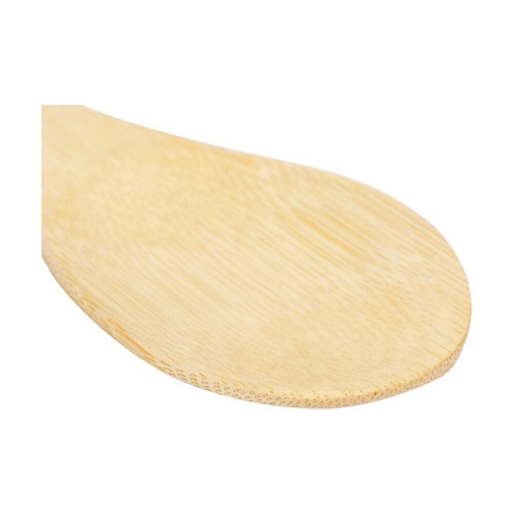 Culinary Kitchen 20cm Bamboo Rice Paddle Serving Spoon w/ Hanging Hole — image 5