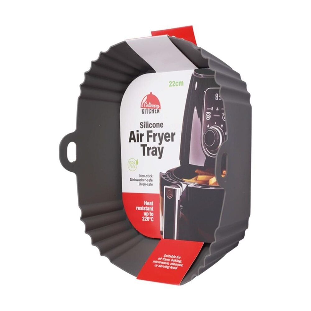 Braz 22cm Square Silicone Non-Stick Heat Resistant Air Fryer Liner — image 2