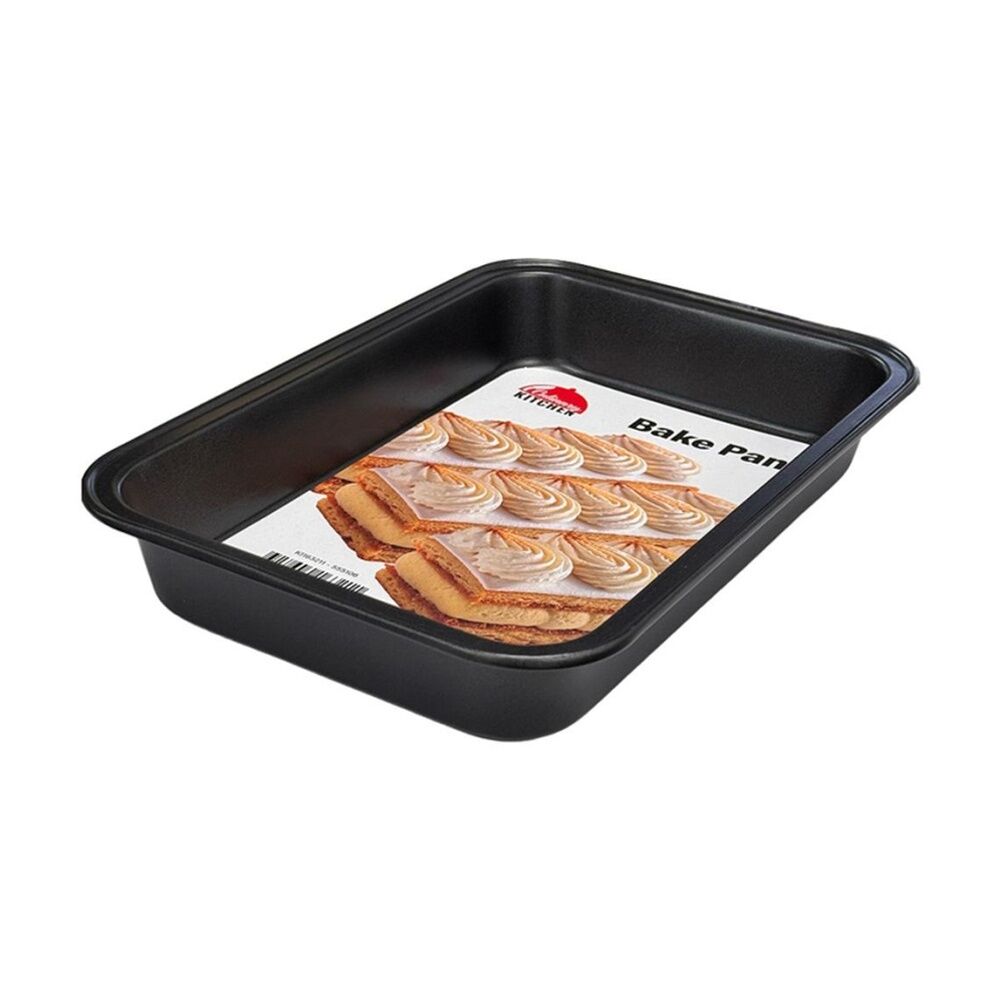 Culinary Kitchen Bake Pan Rect 29x19x4cm - Rectangular Bakeware - Non-Stick Surface - Removable Base - Durable Smooth Finish - Versatile Size And — image 2