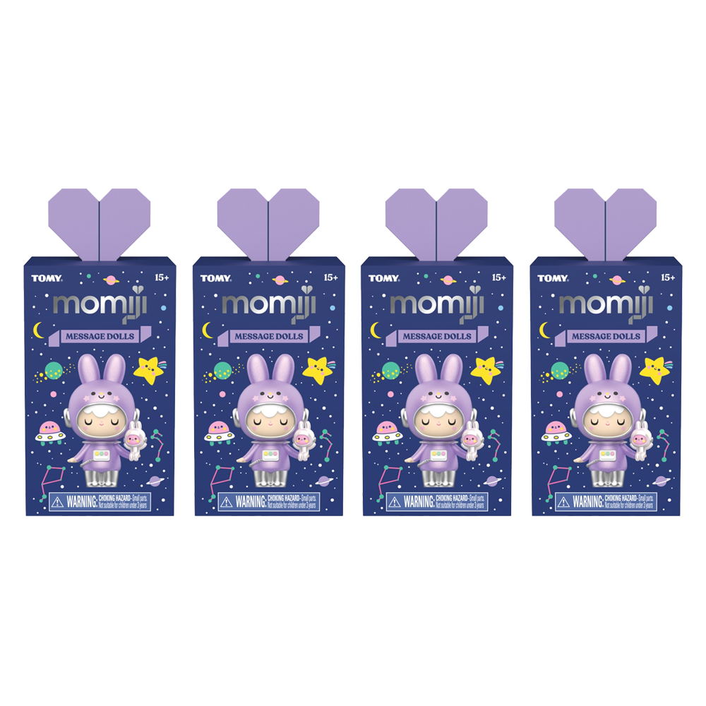 Momiji Assorted Out Of This World Blind Box Message Dolls Collectible Toy (4 Pack)