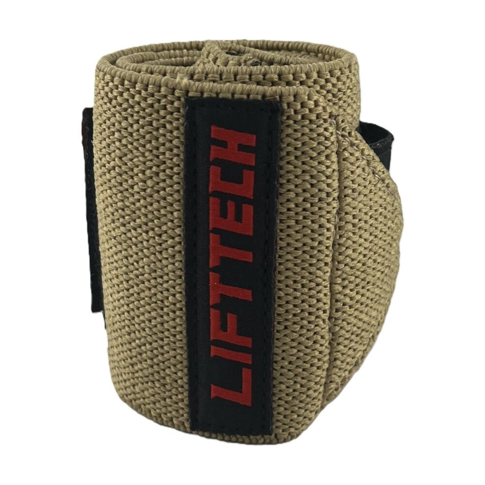 Lift-Tech 2pc Lift-Tech Comp Elastic Support Wrist Wrap Skin 18in w/ Thumb Loop (4 Pack) — image 5