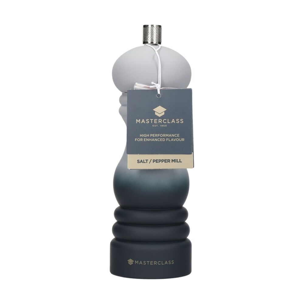 Masterclass 17cm Refillable Ceramic Grinder Grey Ombre Salt & Pepper Mill — image 2