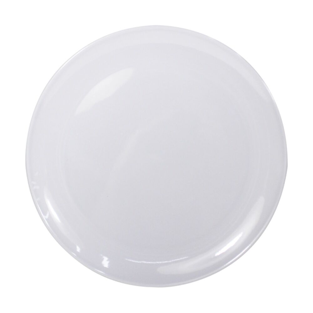 Partyware Resuable Melamine Dinner Plate Tableware 250mm White (24 Pack)