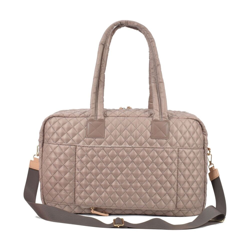 Tosca Magnet Women's Lightweight Quilted Metro Split Tote Travel Bag — image 2