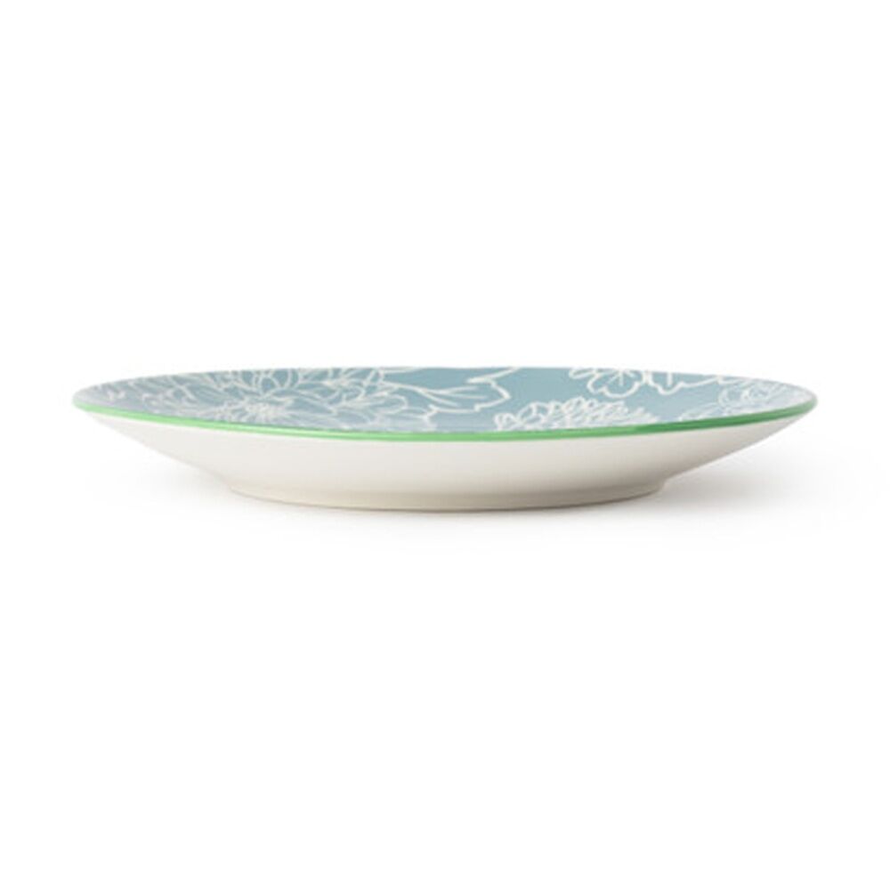 Mikasa Grey Floral Stoneware Side Plate 18cm Dishwasher Microwave Safe Mikasa — image 2
