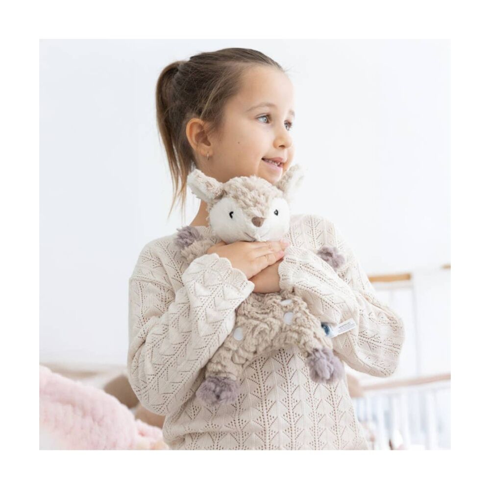 Mary Meyer Nursery Fawn Lovey Baby Soft Plush Cuddle Toy Blanket 28cm Brown — image 3