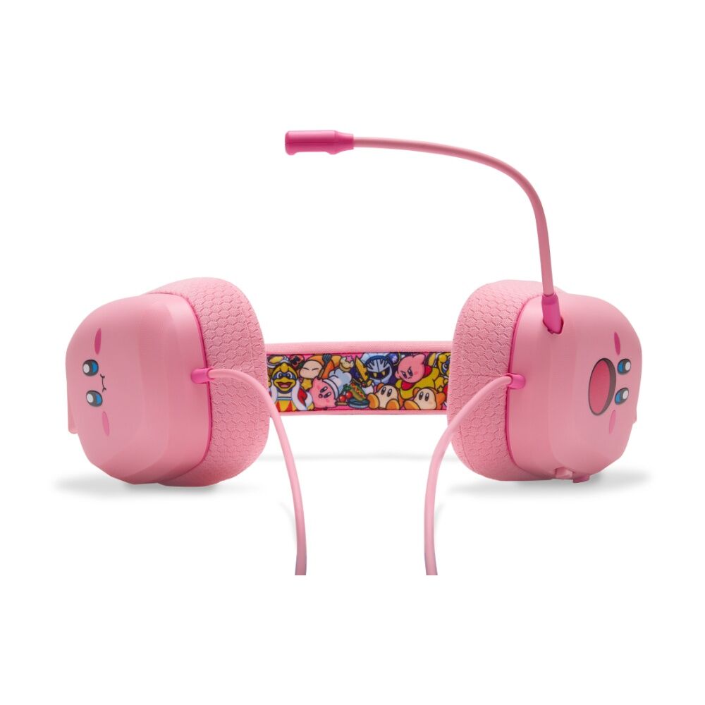 Powera 3.5mm Jack Nintendo Switch Wired Headset Kirby Mouth Adjustable Mic — image 7