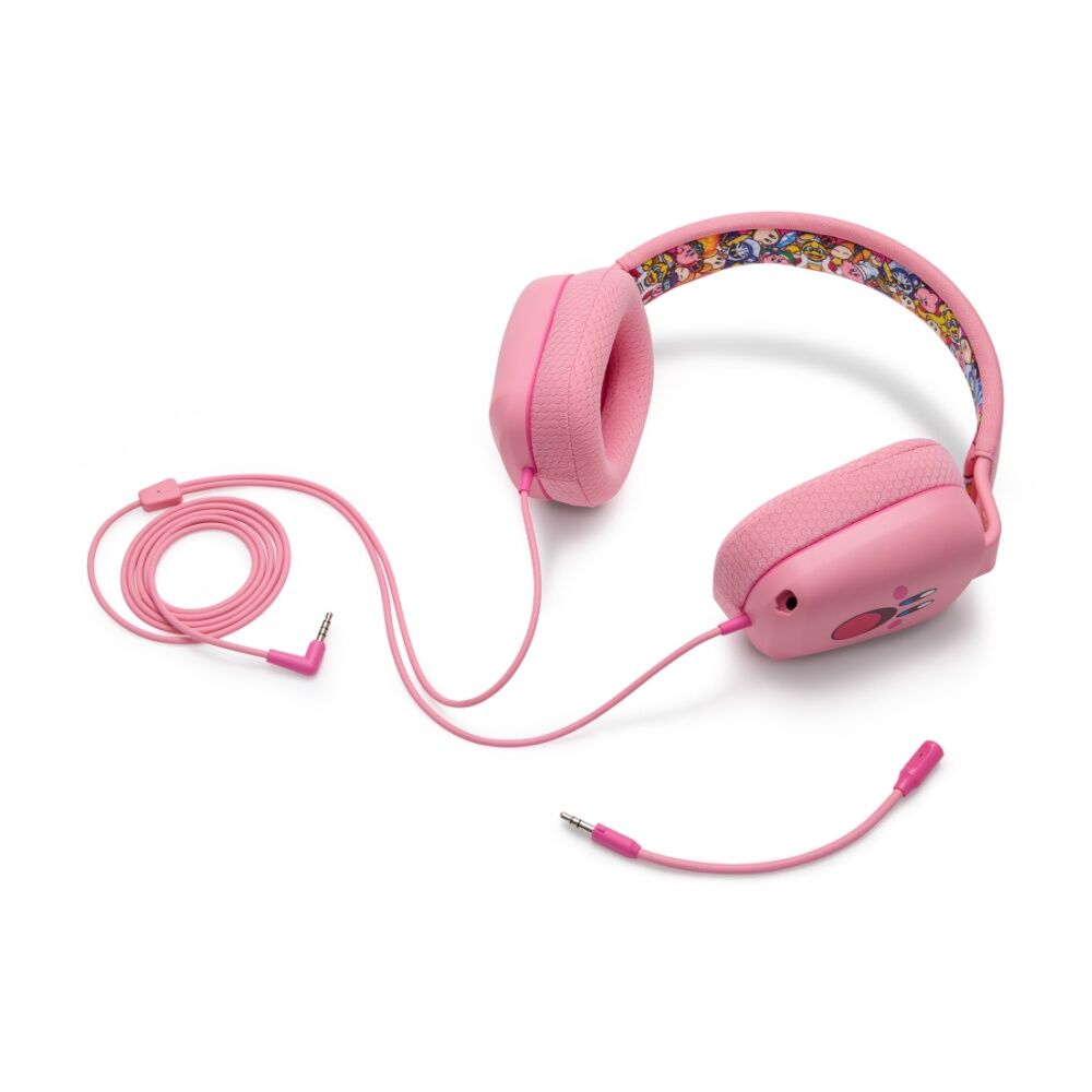 Powera 3.5mm Jack Nintendo Switch Wired Headset Kirby Mouth Adjustable Mic — image 8