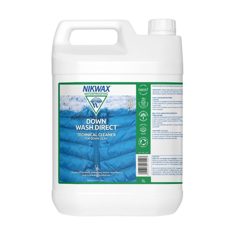 Nikwax Down Wash Direct Hydrophobic/Regular Filled Clothing Cleaner 300ml Nikwax — image 2