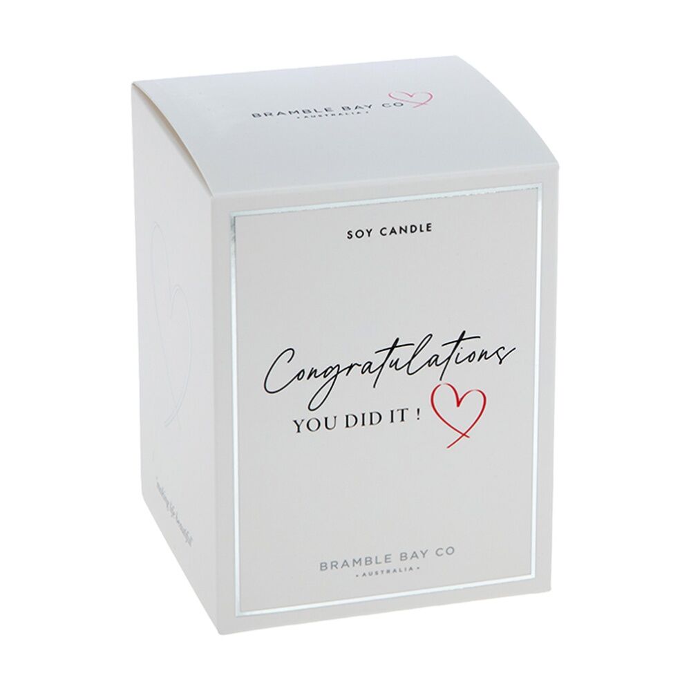 Bramble Bay Congrats You Did It Vanilla & Caramel Candle Home Fragrance 300g (2 Pack) — image 2