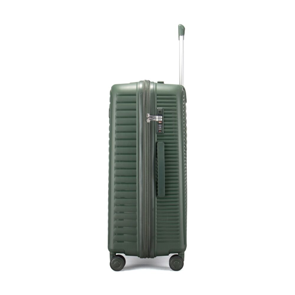 Paklite Contrail Foam Large Luggage TSA Lock Compartments Travel 111L Green — image 4