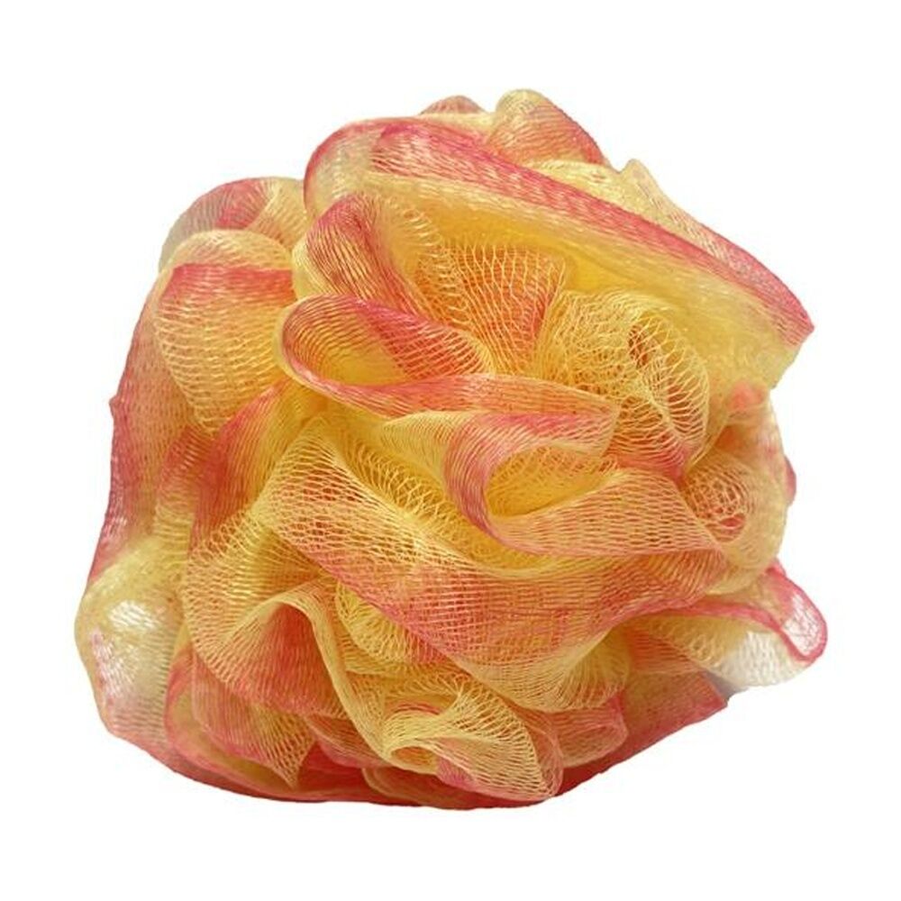 Braz Luxury Mesh Exfoliating Bath & Shower Sponge Loofah Assorted (6 Pack) — image 2