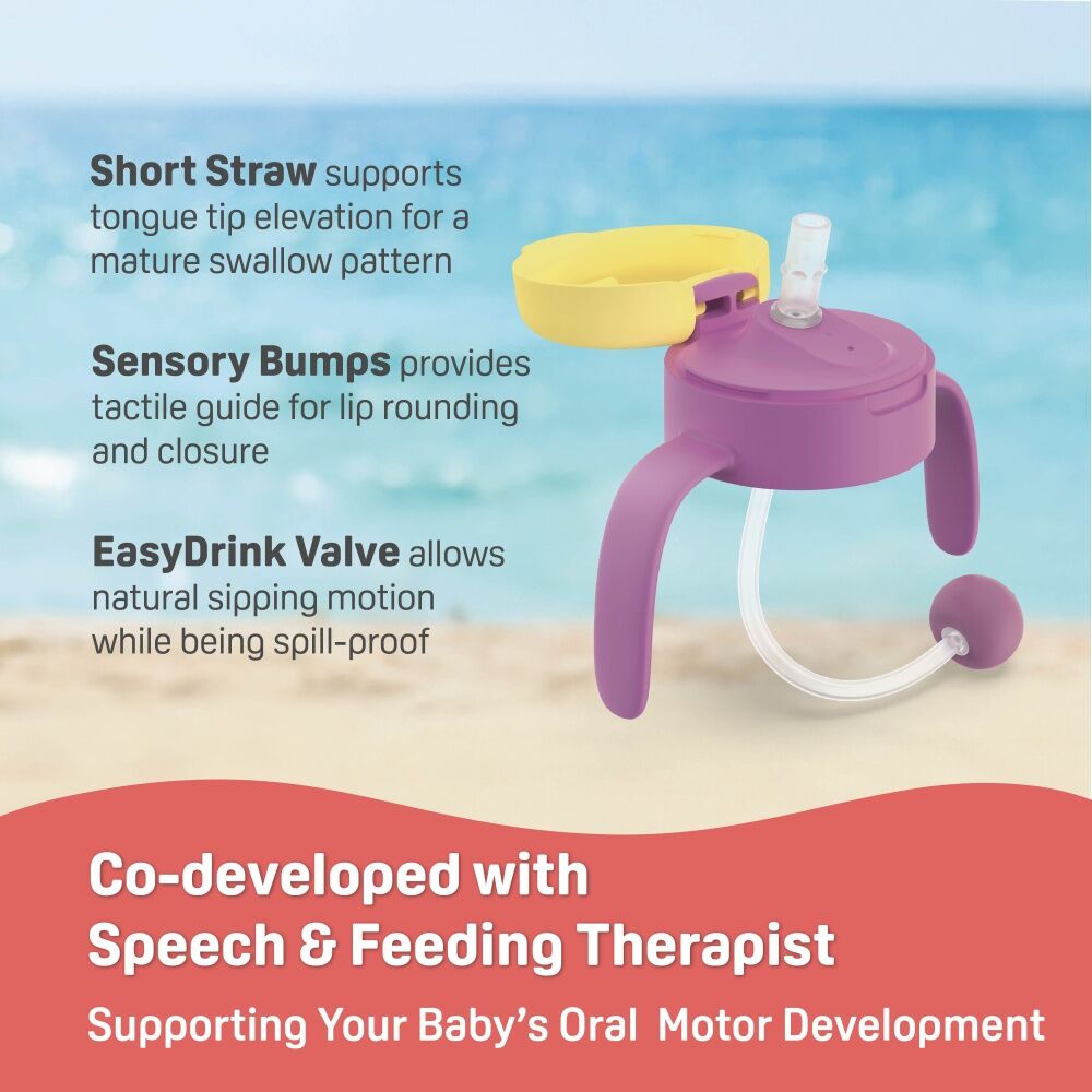 Pigeon StarTouch Adapter & Straw Set For Nursing Bottles Cups Mint To Be (2 Pack) — image 8