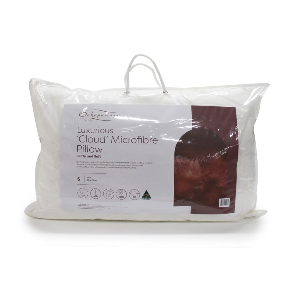 Onkaparinga Luxurious Cloud Microfibre Standard Pillow Soft 48x73 cm (2 Pack) — image 2