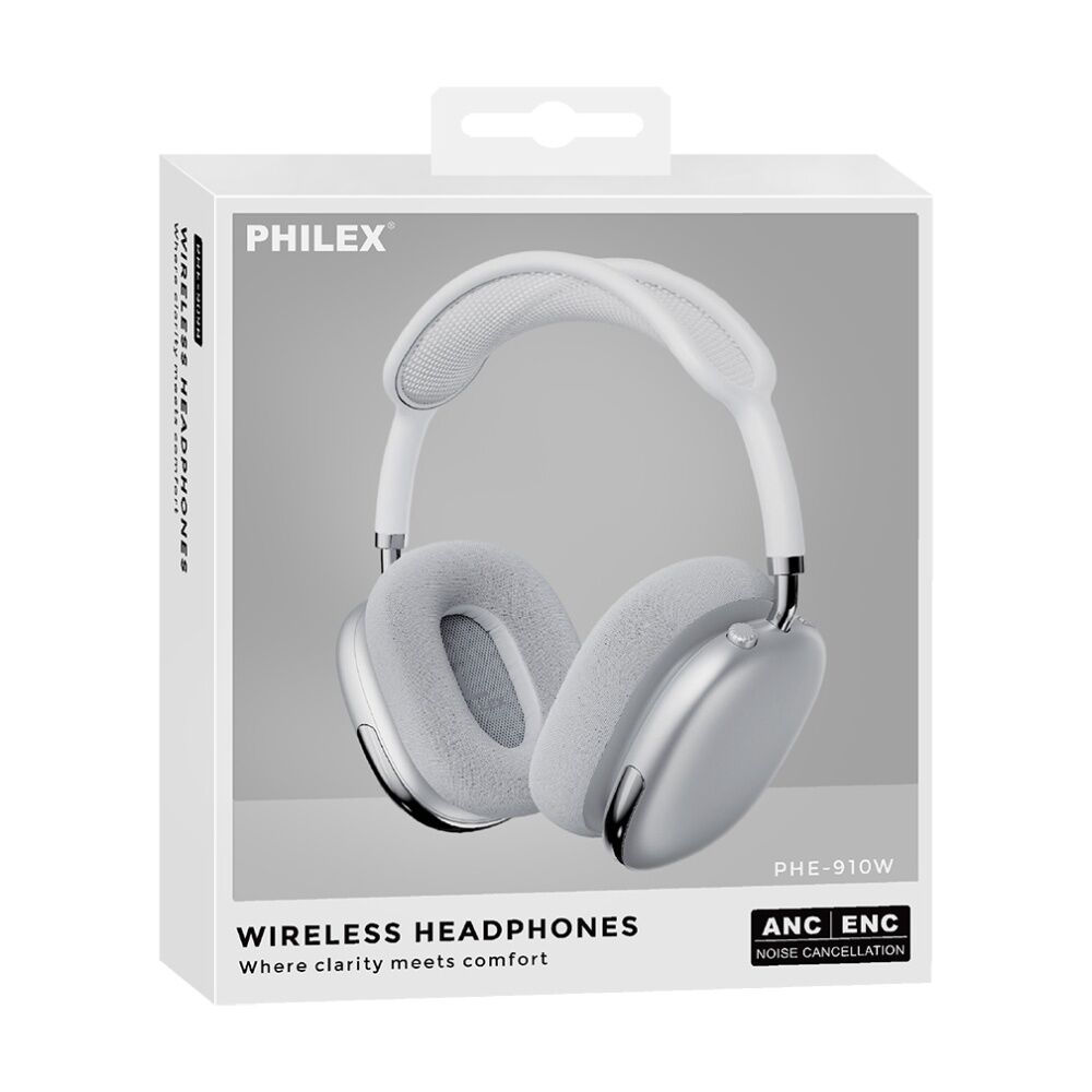 Sansai Wireless Bluetooth Headphones ANC Ultra Lightweight Foldable Design