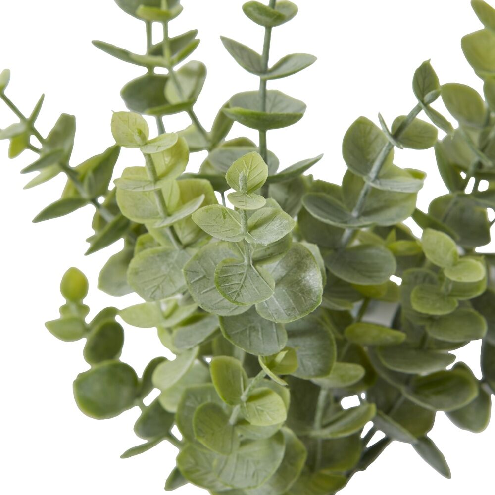 E Style Eucalyptus Bush Artificial Indoor Plant Durable Green 15x15x24cm E Style — image 2