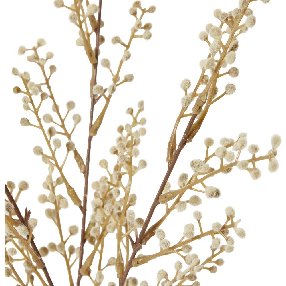 E Style Willow Mini Bush - Fully Assembled Indoor Decoration - Natural Colour - 25 L x 10 W x 48 H cm - Plastic Fabric Wire Materials - Compact — image 2