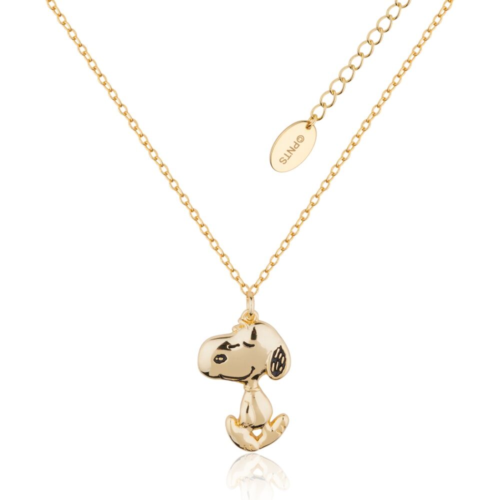 Couture Kingdom Gold Peanuts Snoopy The Walk Necklace Accessory Jewellery