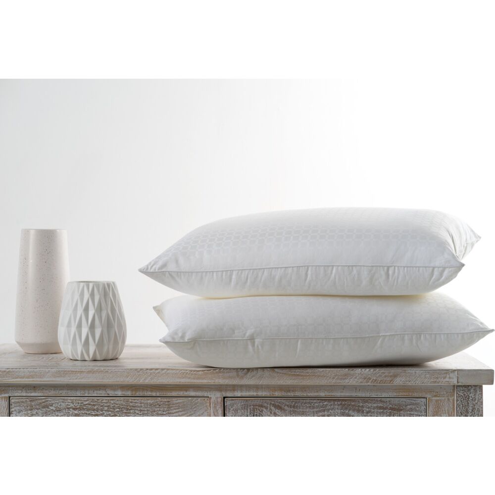 Onkaparinga 2pc Onkaparinga Deluxe Pillows With Cotton Sateen Cover Medium Support (4 Pack) — image 5