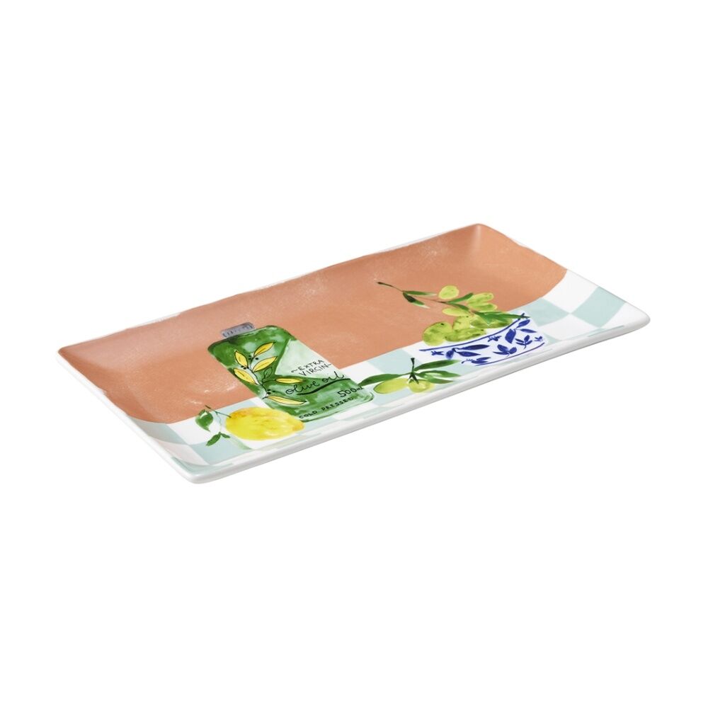 Porto 29.5x15.5cm Italian Food Inspired Valentina Rectangle Serving Platter — image 2