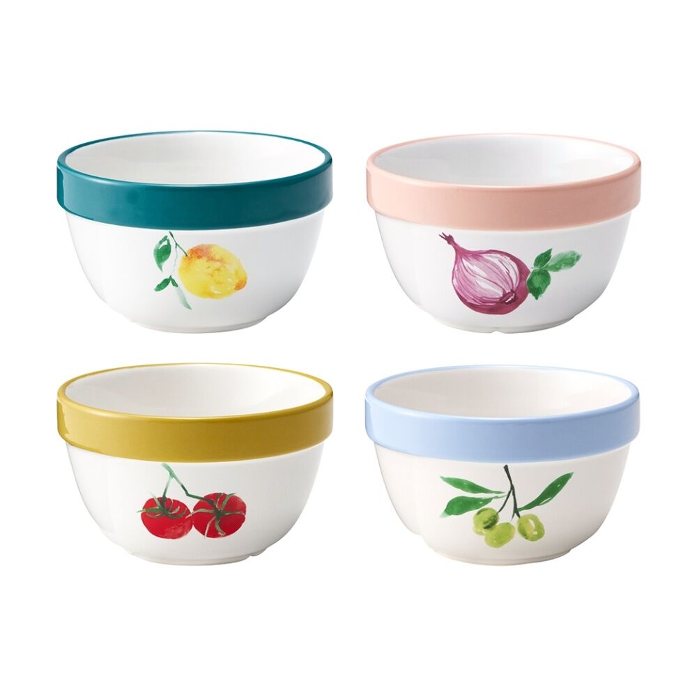 Porto 4pc Porto Italian Inspired Valentina Kitchen Mixing Bowls 12cm (2 Pack) — image 2