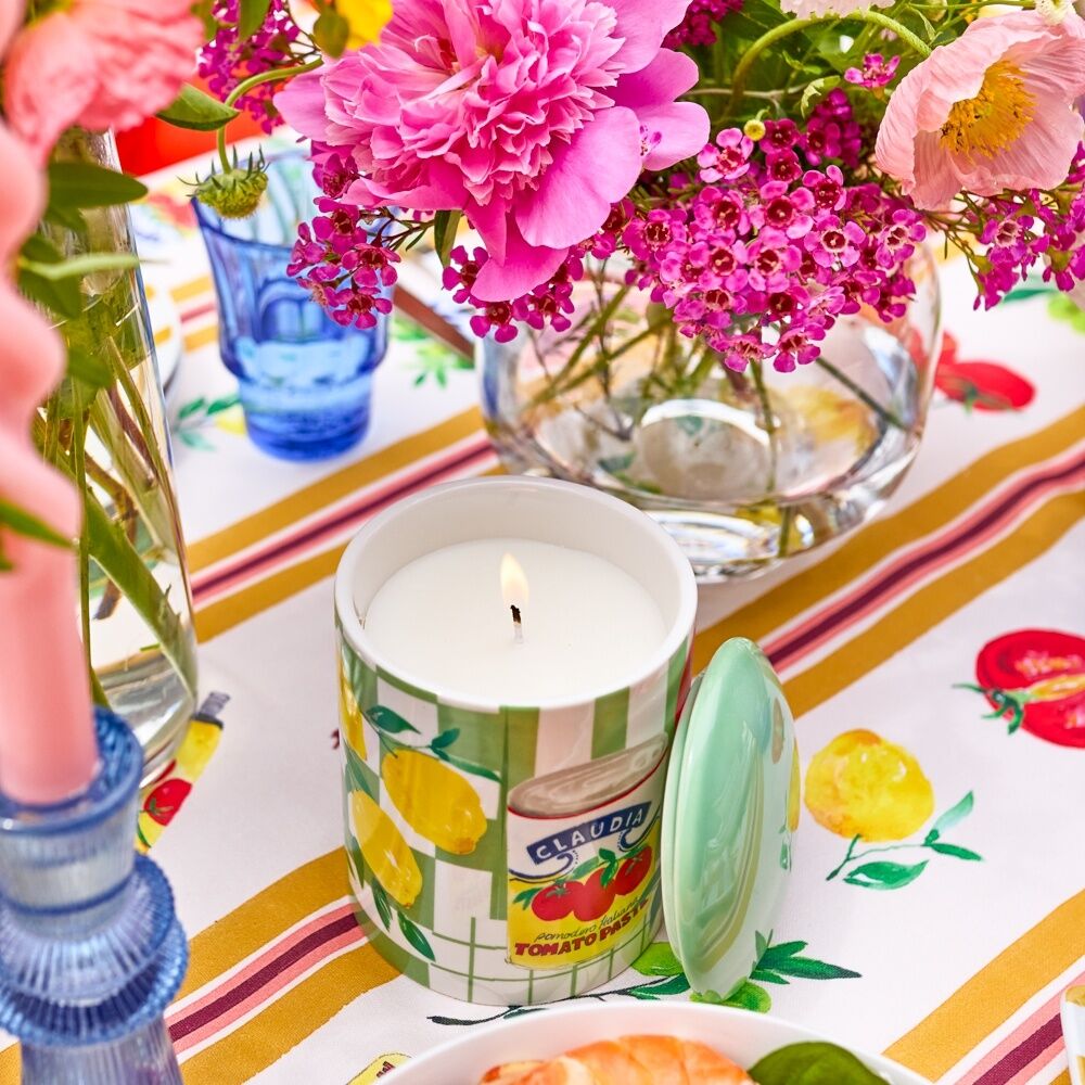 Porto 490g Jasmine Bergamot & Patchouli Valentina Ceramic Candle — image 2