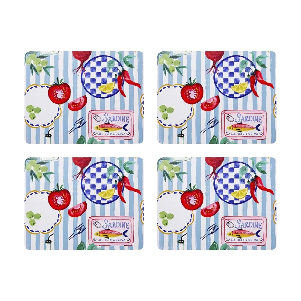 Porto 4pc Porto Cucina Mediterranean Rectangle Dinner Placemats 34x26.5cm (2 Pack) — image 2