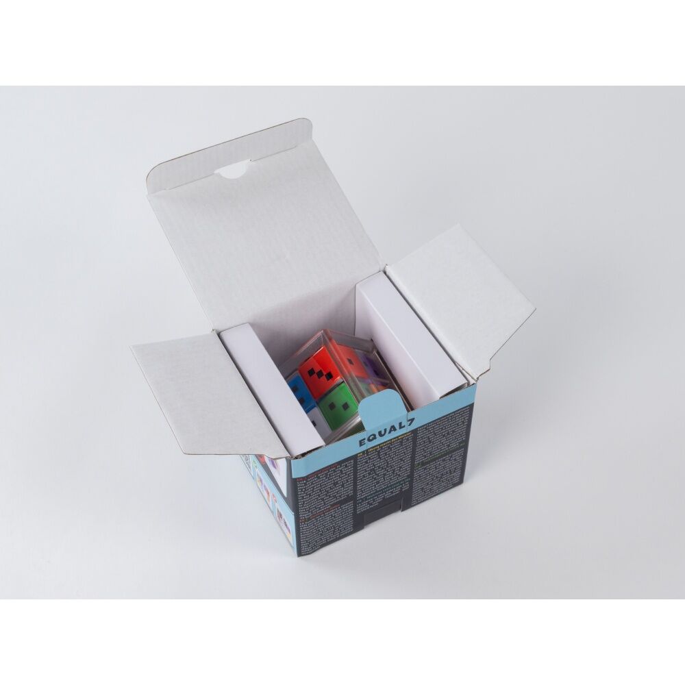 Recent Toys Equal7 - Puzzle Cube With Sliding Dice - Match Dots To Equal 10 11 12 Then Achieve Seven - Built-In Pedestal Display - Ages 7 To 99 — image 7