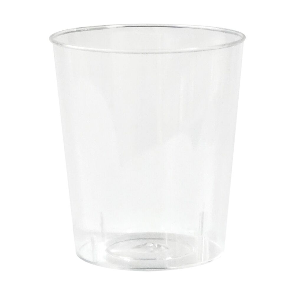 Partyware Reusable Jumbo Shot Glasses Set 60ml Clear (20 Pieces)