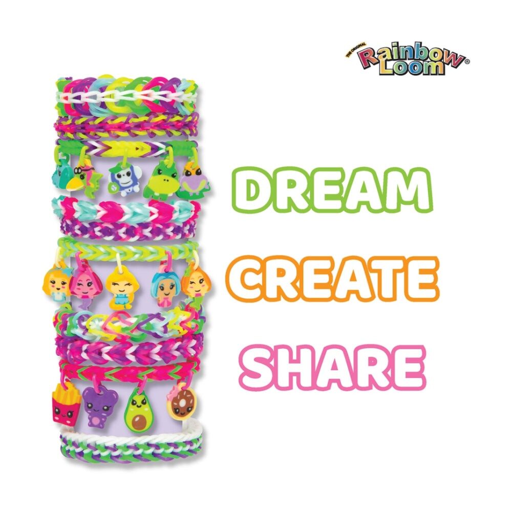 Rainbow Loom 2326pc Loomi-Pals Mini Combo Case Bracelet Kit Craft Set Kids — image 3
