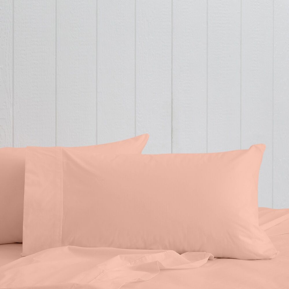 Odyssey Living Breathe Cotton Standard Pillowcase 48cm x 73cm Light Clay (2 Pack) — image 4
