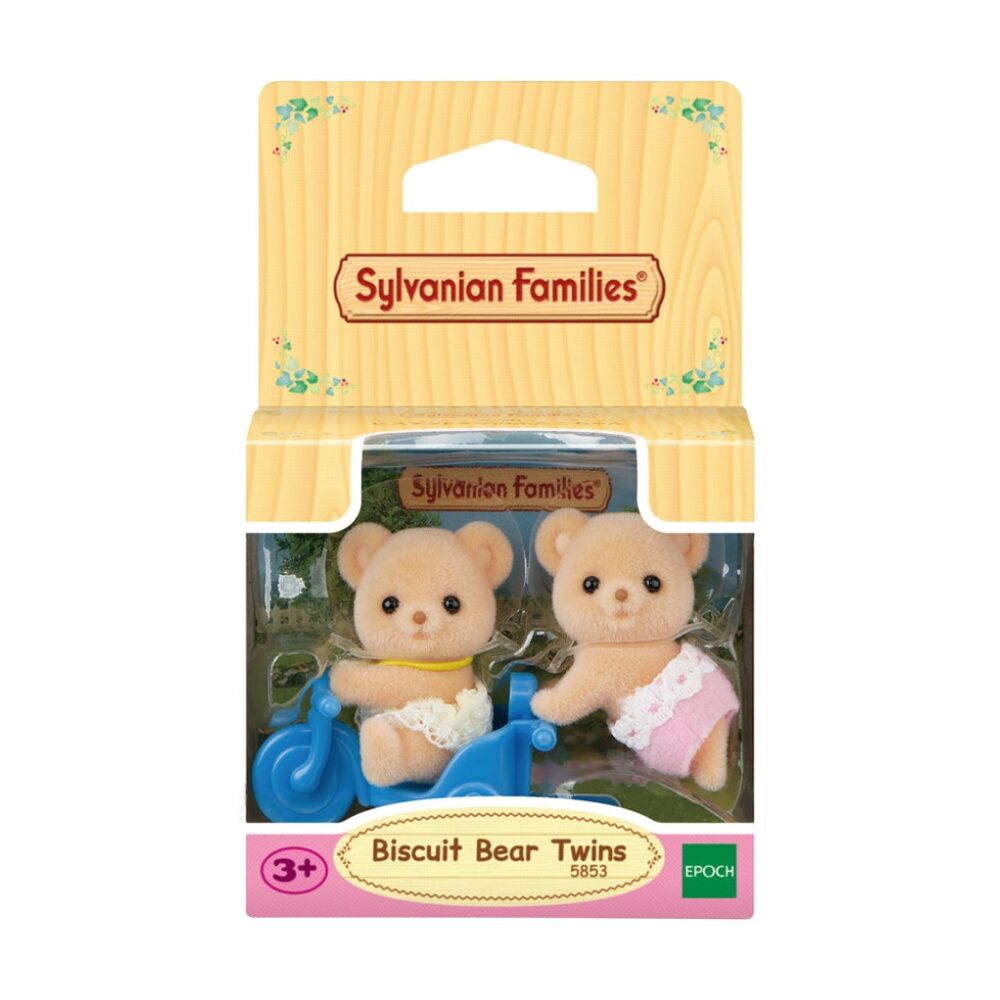 Sylvanian Families Kids/Toddler Toy 3y+ Biscuit Bear Twins Figurine — image 2