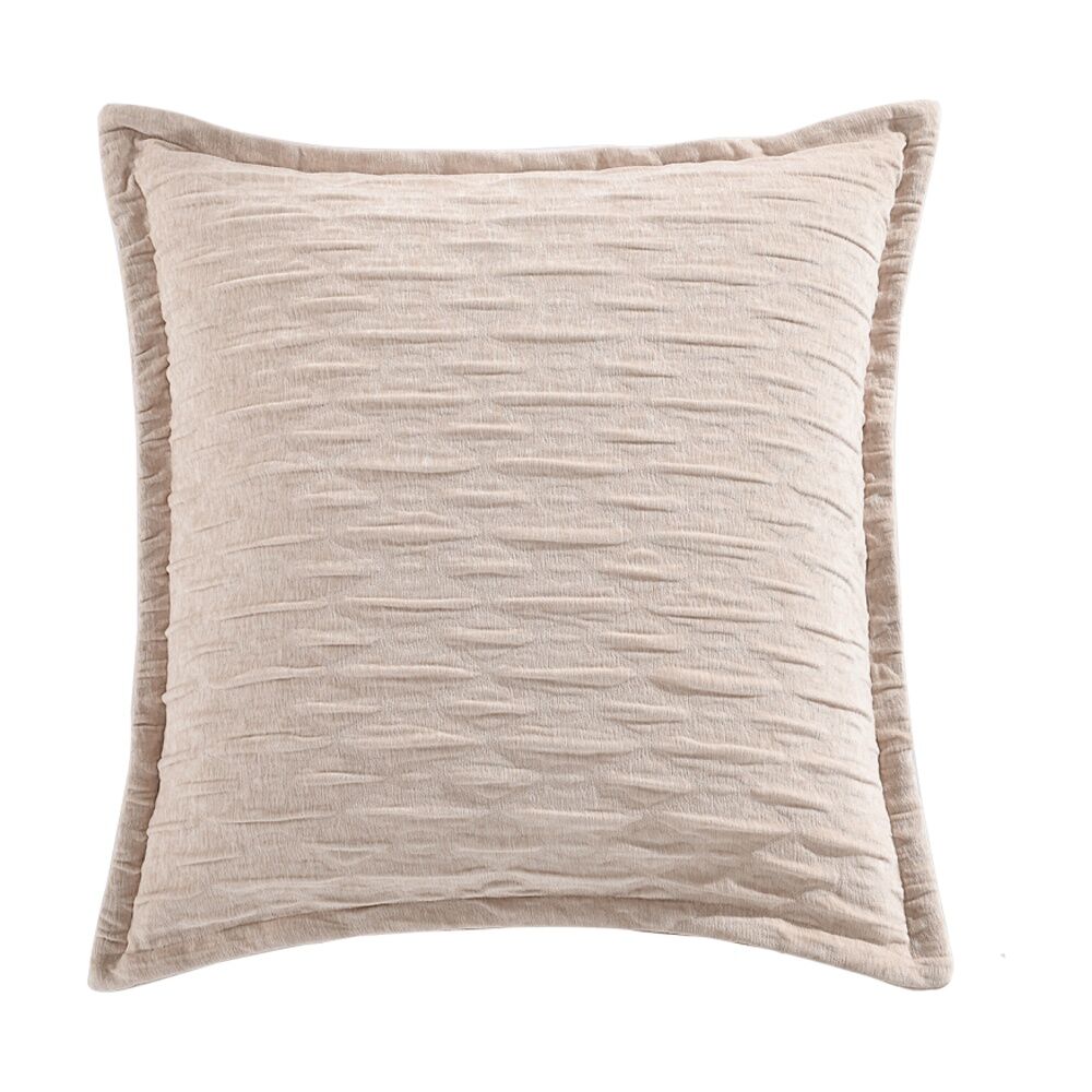 Renee Taylor Luxurious Marley Jacquard Quilt Cover Set Champagne Queen — image 5