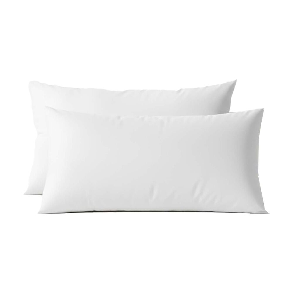 Renee Taylor 400TC Egyptian Cotton King Pillowcase Pair White 50x90cm (2 Pieces)