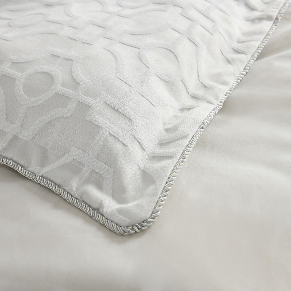 Renee Taylor Regalia Collection Balmoral European Pillowcase 65x65cm (2 Pack) — image 5