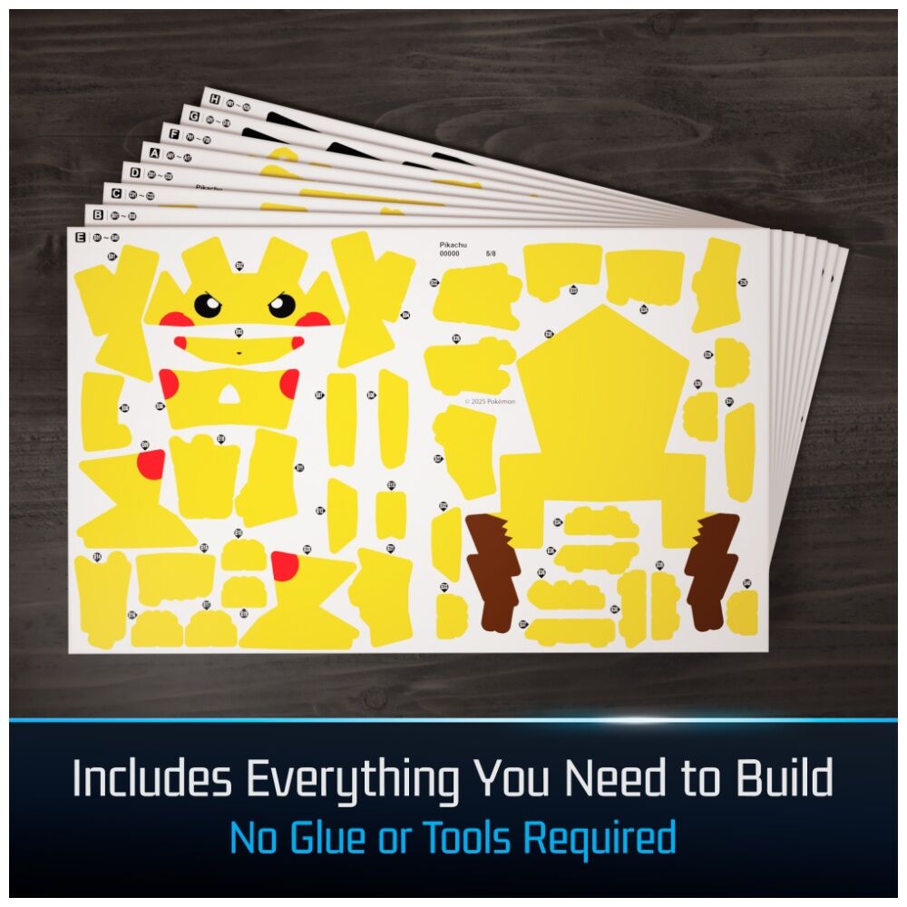 4D Build 201pc Pokémon Model Building Puzzle Pikachu — image 4